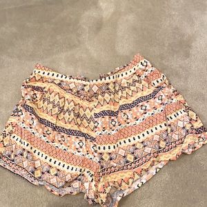 Tribal high waisted shorts